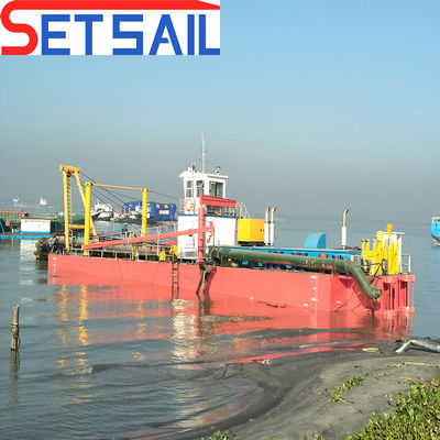 Volledige dieselmotorvermogen 28 inch cutter zuigdrager op maat voor en 1,5 meter trek
