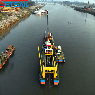 28 inch Cutter Suction Sand Dredger met 447t Verplaatsing en Rexroth Hydraulisch Systeem