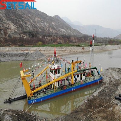28 inch Cutter Suction Sand Dredger met 447t Verplaatsing en Rexroth Hydraulisch Systeem