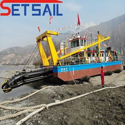 QHCSD-327 26 inch Cutter Suction Sand Dredging Dredger met 2400mm Cutter Head Diameter