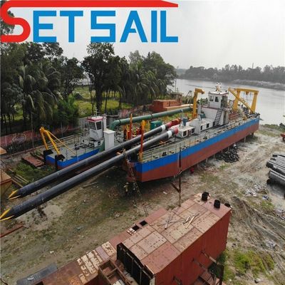2400mm Cutter Head Long Warrant 26 inch Diesel motor Power Customized Zuigdredger