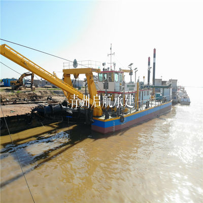 Levenslange naverkoopservice QHCSB-40 24 inch Cutter Suction Dredging Boat voor het baggeren