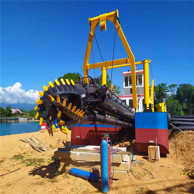 Levenslange naverkoopservice QHCSB-40 24 inch Cutter Suction Dredging Boat voor het baggeren