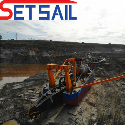 Waterstroom 6000m3 26 inch Cutter Suction Dredger met 54m hoofd en Diesel Power Type