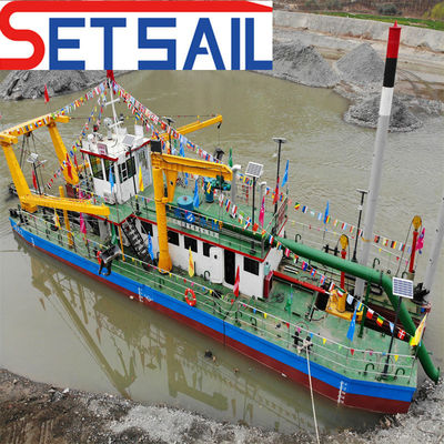 26 Inch Cutter Suction Sand Dredger met Siemens PLC-systeem Efficiëntie en prestaties