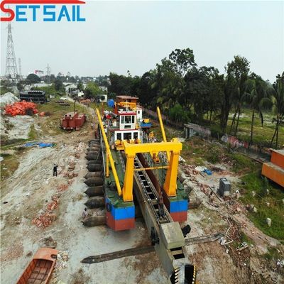 Weichai Dieselmotor 26 inch Cutter Suction Dredger Maximale baggerdiepte 20 meter