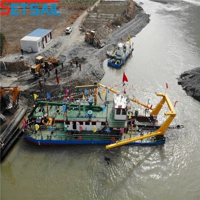 Weichai Dieselmotor 26 inch Cutter Suction Dredger Maximale baggerdiepte 20 meter