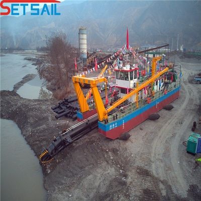 Weichai Dieselmotor 26 inch Cutter Suction Dredger Maximale baggerdiepte 20 meter