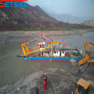 Weichai Dieselmotor 26 inch Cutter Suction Dredger Maximale baggerdiepte 20 meter