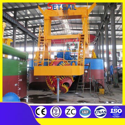 26 Inch Cutter Zuigzand Dredger QHCSD-345 met 600mm Ontlading Pipe Inner Diameter