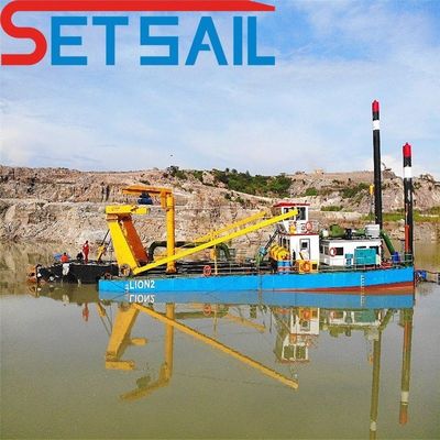 26 Inch Cutter Suction Mud Dredger met lange ontladingsafstand en aangepast ontwerp