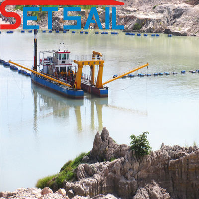 26 Inch Cutter Suction Mud Dredger met lange ontladingsafstand en aangepast ontwerp