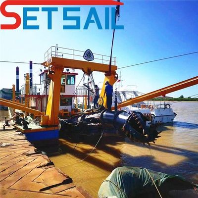3000 kW Dieselmotorvermogen 24 inch Cutter Zuigdredger voor aanvankelijke betaling
