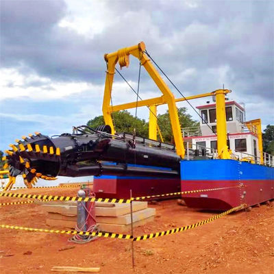 3000 kW aangepaste Siemens PLC Cummins Diesel motor 24 inch Cutter Suction Dredger