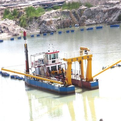 Garantie 1-2 Jaar 24 Inch Cutter Suction Sand Dredger met Cummins Diesel motor