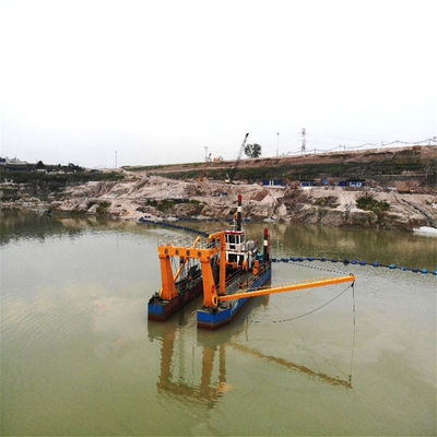Garantie 1-2 Jaar 24 Inch Cutter Suction Sand Dredger met Cummins Diesel motor