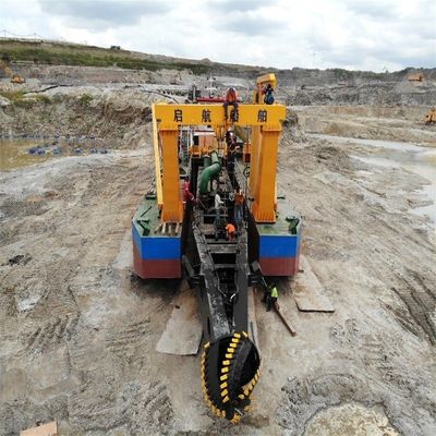 Garantie 1-2 Jaar 24 Inch Cutter Suction Sand Dredger met Cummins Diesel motor