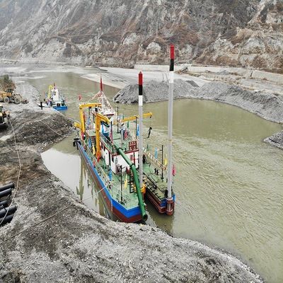 Op maat gemaakte hoge capaciteit 24 inch cutter zuigdredger met 2190kw hoofdmotorvermogen