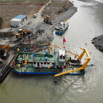 Op maat gemaakte hoge capaciteit 24 inch cutter zuigdredger met 2190kw hoofdmotorvermogen