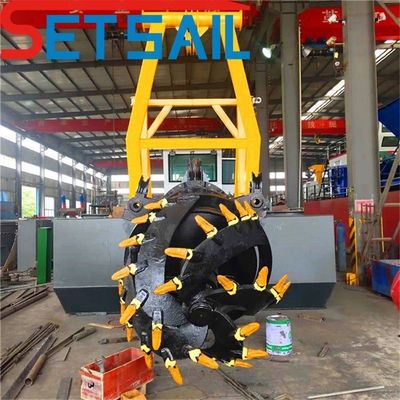 Duurzame 26 inch Cutter Suction Dredger met 450kw Cutter Head Power en Hydrocyclone