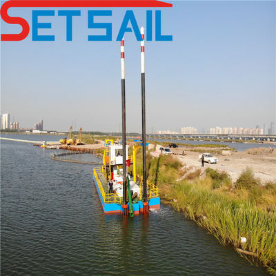 Duurzame 26 inch Cutter Suction Dredger met 450kw Cutter Head Power en Hydrocyclone