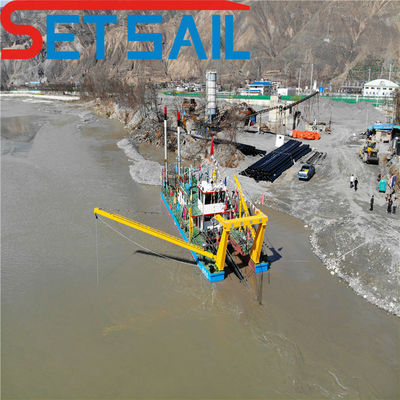 2400mm Cutter Suction Sand Dredger met Anker Boom aangepast aan uw specificaties