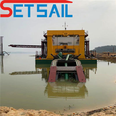 2400mm Cutter Suction Sand Dredger met Anker Boom aangepast aan uw specificaties