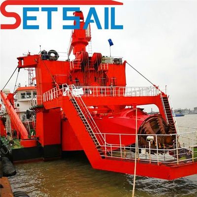 2400mm Cutter Suction Sand Dredger met Anker Boom aangepast aan uw specificaties