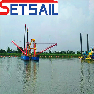 137L Totaal brandstofverbruik 18 Inch Cutter Zuigersanddregger met Weichai Diesel motor
