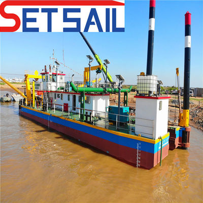 20 Inch Cutter Suction Sand Dredger met onderwaterpomp en 170kw Cutter Head Power
