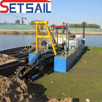24 inch Cutter Suction Mud Dredger met pakket Grootte 1800.00cm * 380.00cm * 200.00cm