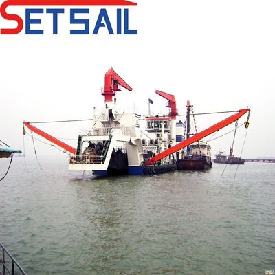 Rivier Dredging 24 inch Sand Dredger met een capaciteit van 1100 kubieke meter Dredging diepte 20m