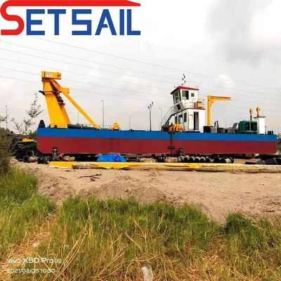 Rivier Dredging 24 inch Sand Dredger met een capaciteit van 1100 kubieke meter Dredging diepte 20m