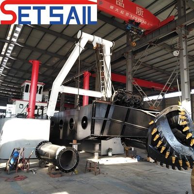 Set Sail 24 Inch Cutter Zuigdredger met Siemens PLC 41 Meter Totaal Lengte Keuze