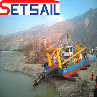 20 inch Cutter Suction Dredger met Siemens PLC Aanvankelijke betaling 7,5m Breedte Volledige betaling