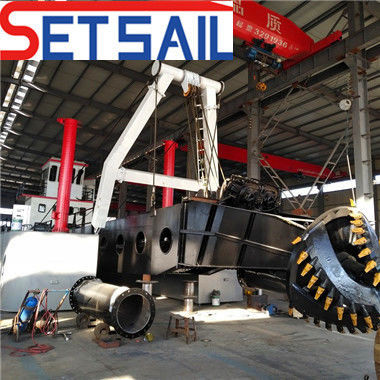 30 dagen terugbetaling 20 inch capaciteit 800m3 rivier zand bagger met CTS slot en onderwater pomp