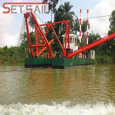 650 mm zuigbuisdiameter Hydraulische snijmachine Dredger voor het extraheren van zand uit reservoirs