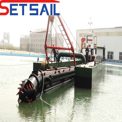 650 mm zuigbuisdiameter Hydraulische snijmachine Dredger voor het extraheren van zand uit reservoirs