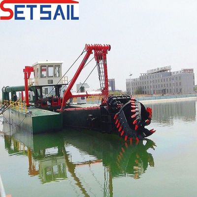 650 mm zuigbuisdiameter Hydraulische snijmachine Dredger voor het extraheren van zand uit reservoirs