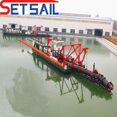 650 mm zuigbuisdiameter Hydraulische snijmachine Dredger voor het extraheren van zand uit reservoirs
