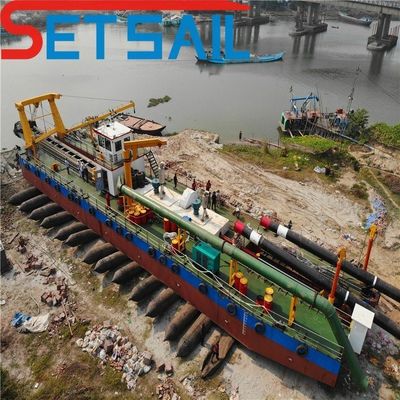 River Lake Port Reservoir Dredging met 24 inch Cutter Suction Dredger op 20m diepte