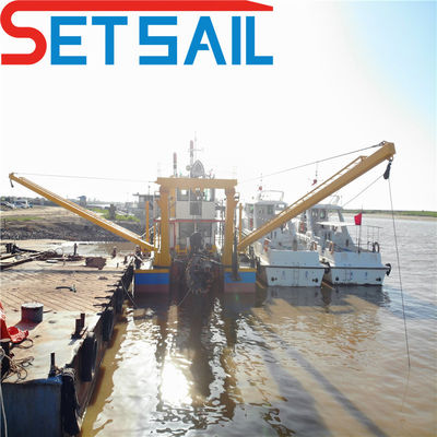 River Lake Port Reservoir Dredging met 24 inch Cutter Suction Dredger op 20m diepte