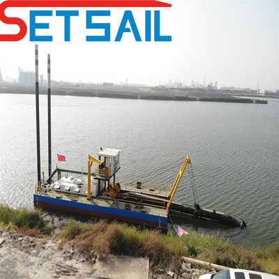River Lake Port Reservoir Dredging met 24 inch Cutter Suction Dredger op 20m diepte