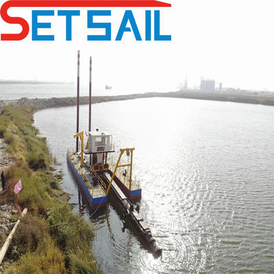 River Lake Port Reservoir Dredging met 24 inch Cutter Suction Dredger op 20m diepte