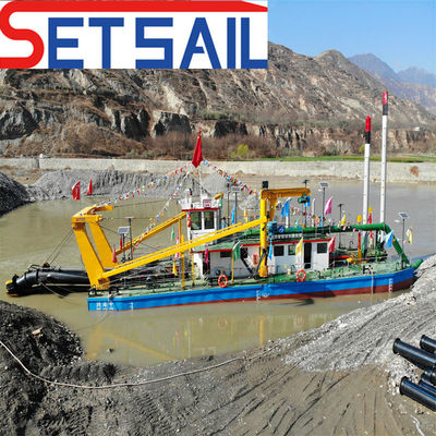 24 Inch Cutter Suction River Sand Dredger Pakket Grootte 3800.00cm * 750.00cm * 200.00cm