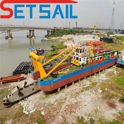 20 Inch Cutter Suction River Sand Dredger Perfect voor het baggeren in rivieren en estuaries