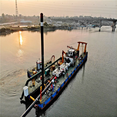 Cummins Diesel Engine 24 inch Cutter Suction Dredger voor zandwinning in rivieren