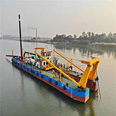 Cummins Diesel Engine 24 inch Cutter Suction Dredger voor zandwinning in rivieren