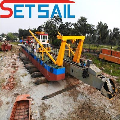 24 inch Cutter Suction Dredger voor Port Sand Verscheepskosten en geschatte levertijd