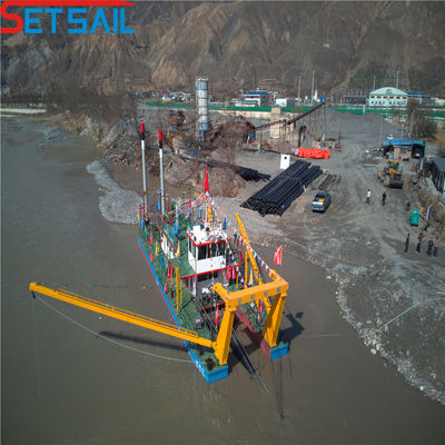 20 inch Cutter Suction River Sand Dredger met pakket Grootte 3900.00cm * 860.00cm * 200.00cm